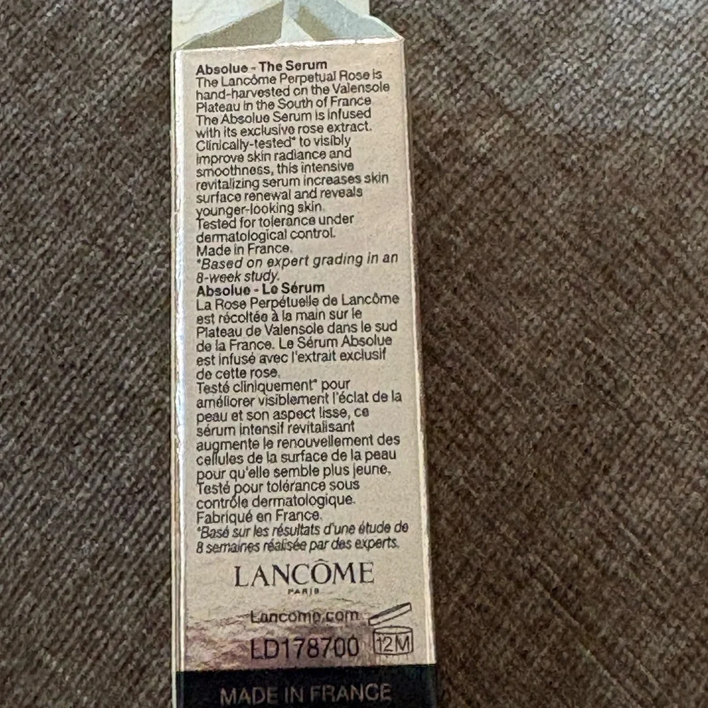 Lancôme Absolue Deluxe Travel Set – Soft Cream & Serum Luxury Skincare Minis